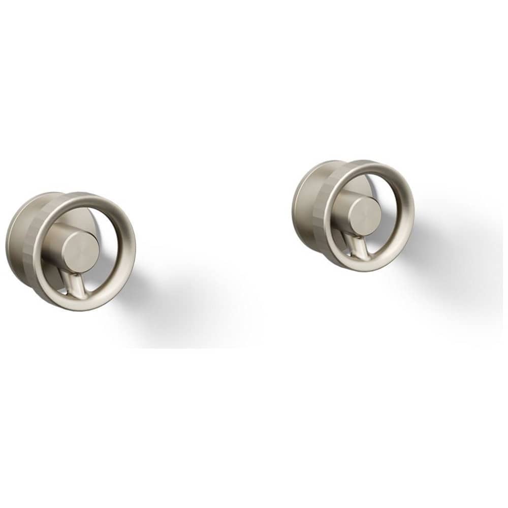 Components Wall Mount Wheel Handles Trim for Bathroom Faucet