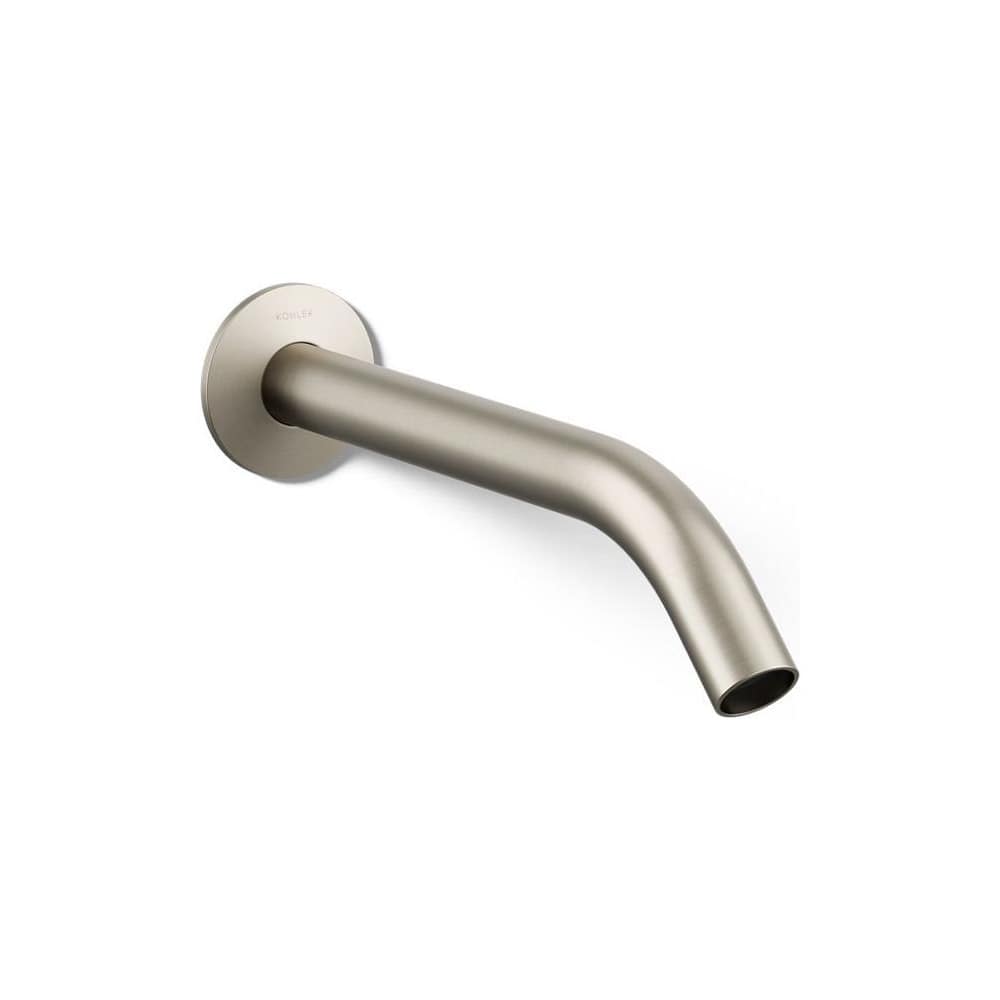 Components 1.2 GPM Wall Mounted Bathroom Faucet Spout with Tube Design - Less Handles