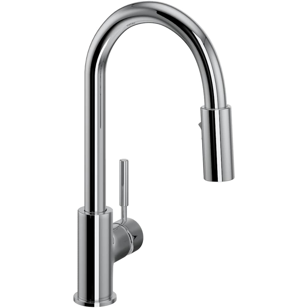 Lux 1.8 GPM Single Hole Pull Down Bar Faucet