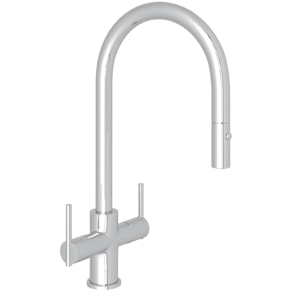 Pirellone 1.8 GPM Single Hole Pull Down Kitchen Faucet
