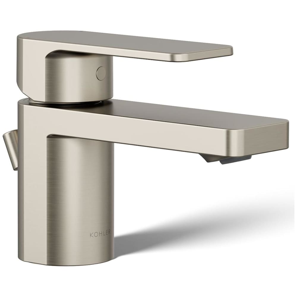 Parallel 1.2 GPM Single Hole Bathroom Faucet with Pop-Up Drain Assembly