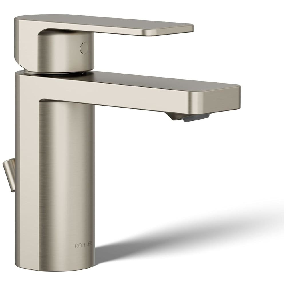Parallel 1.2 GPM Single Hole Bathroom Faucet with Pop-Up Drain Assembly