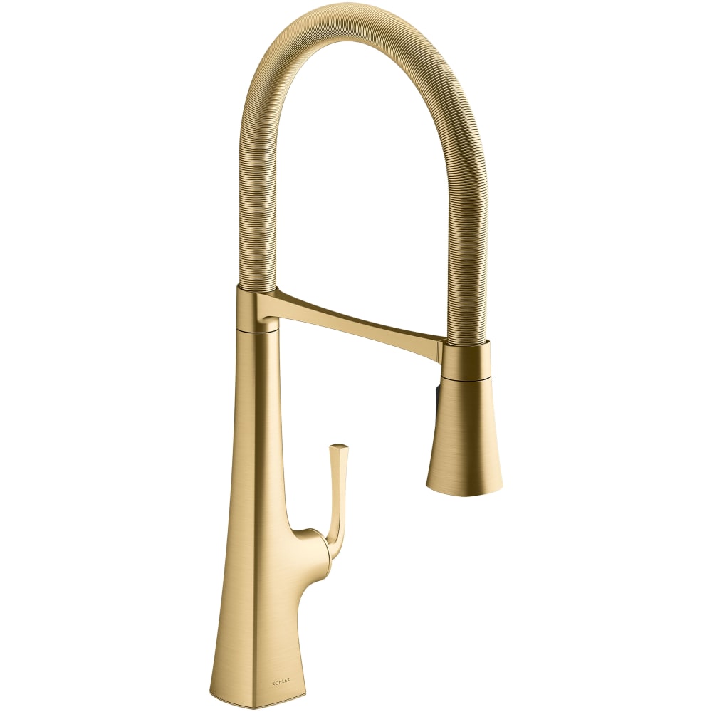Graze 1.5 GPM Single Hole Pre-Rinse Pull Down Kitchen Faucet