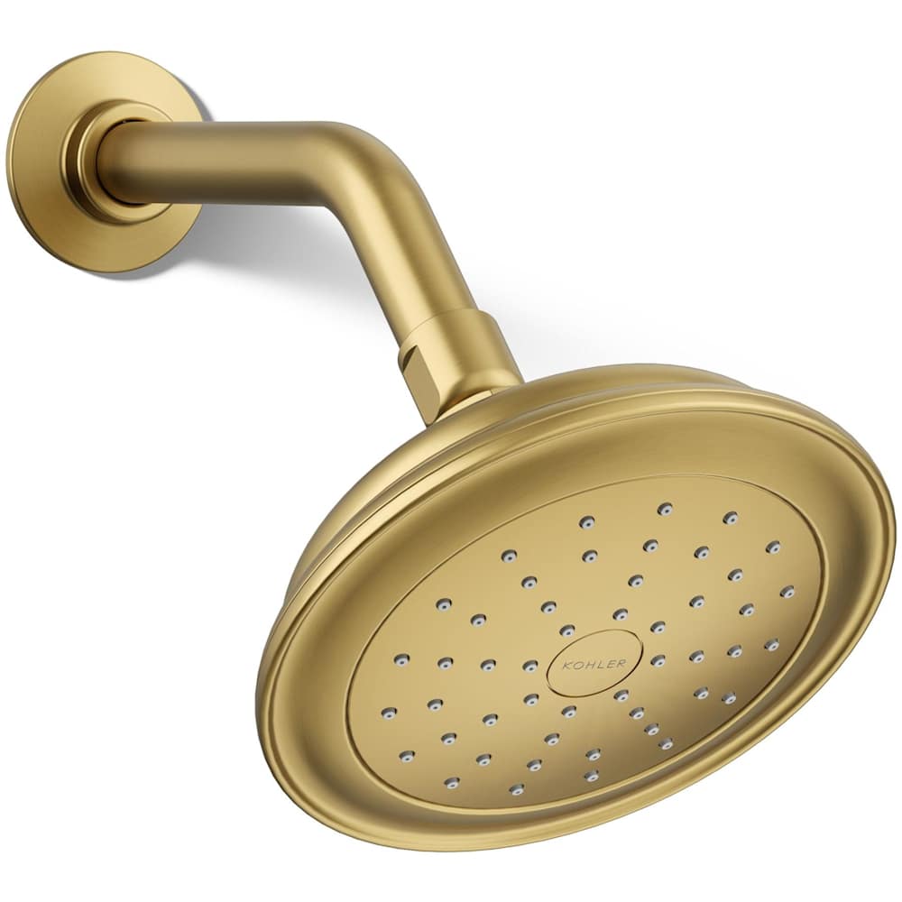Artifacts 1.75 GPM Single Function Shower Head with MasterClean Sprayface and Katalyst Air-Induction Technology