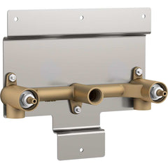 Parallel Double Handle Wall Mounted Tub Faucet Valve