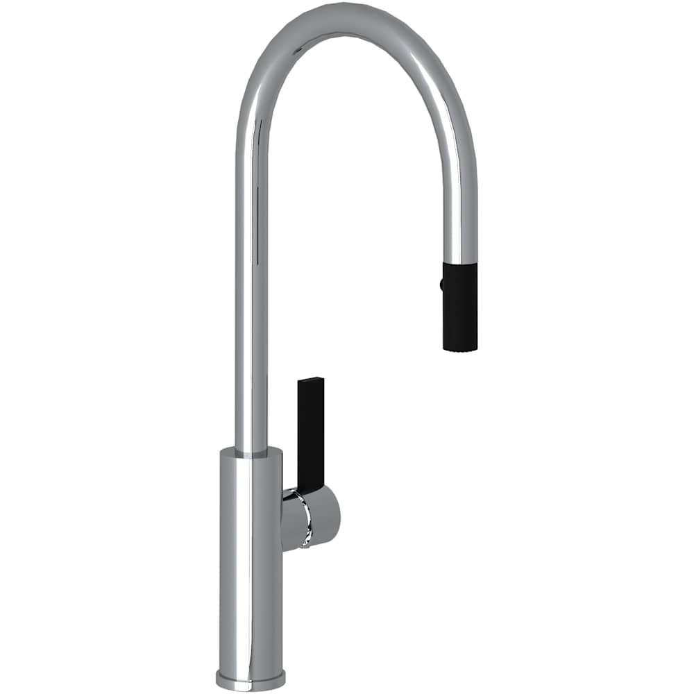 Tuario 1.5 GPM Single Hole Pull Down Kitchen Faucet