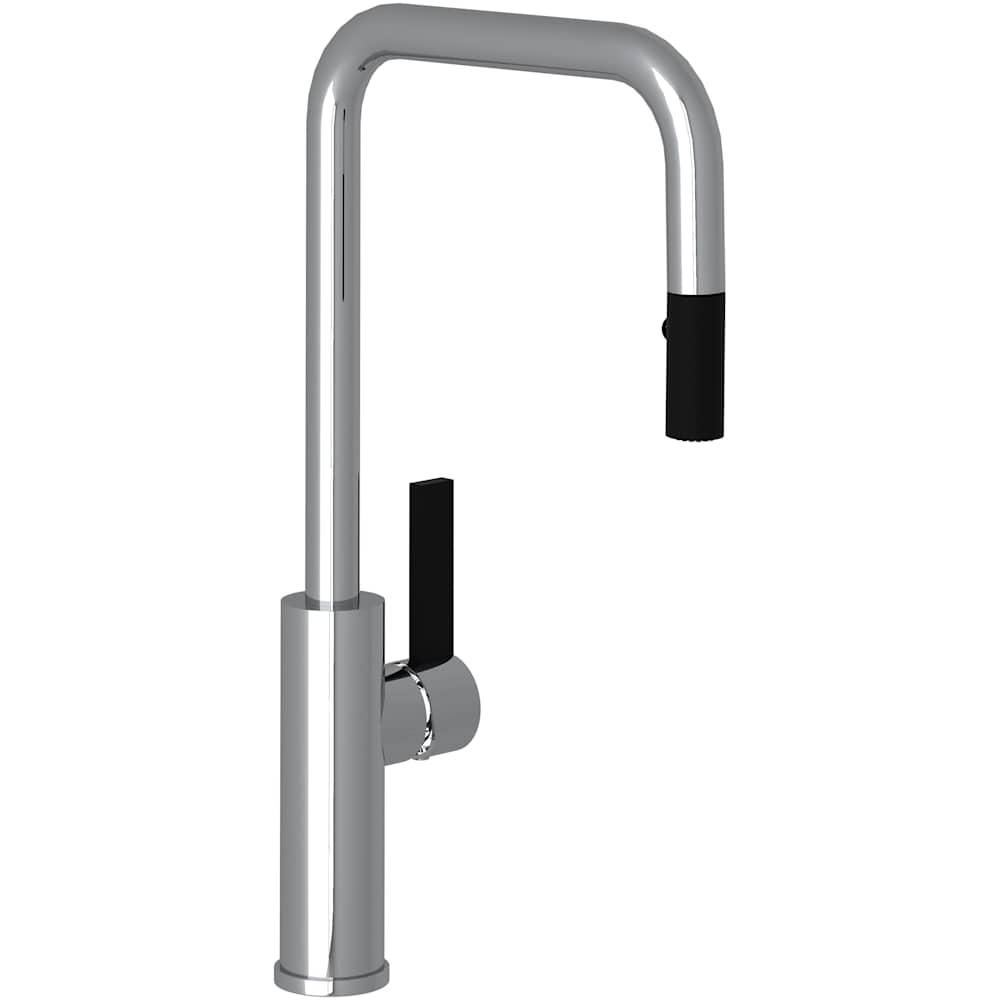 Tuario 1.5 GPM Single Hole Pull Down Kitchen Faucet