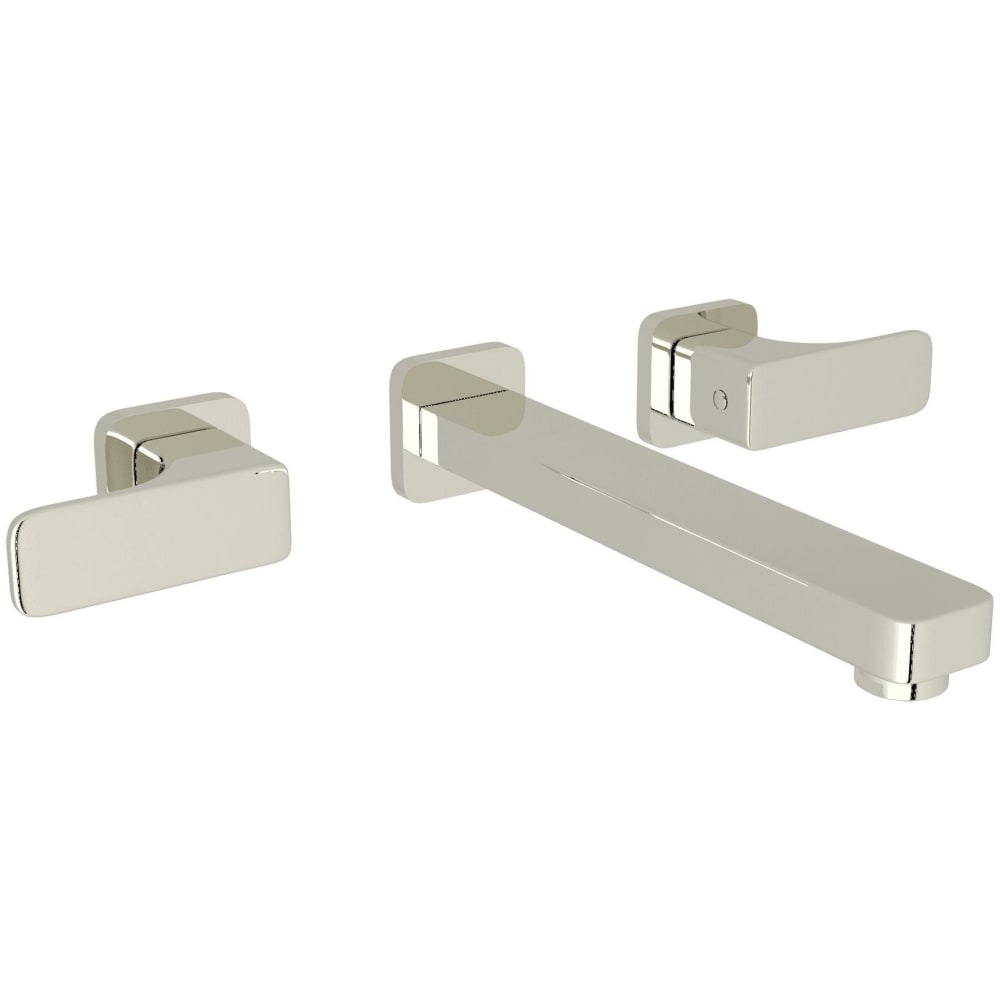 Quartile 1.2 GPM Wall Mounted Widespread Bathroom Faucet