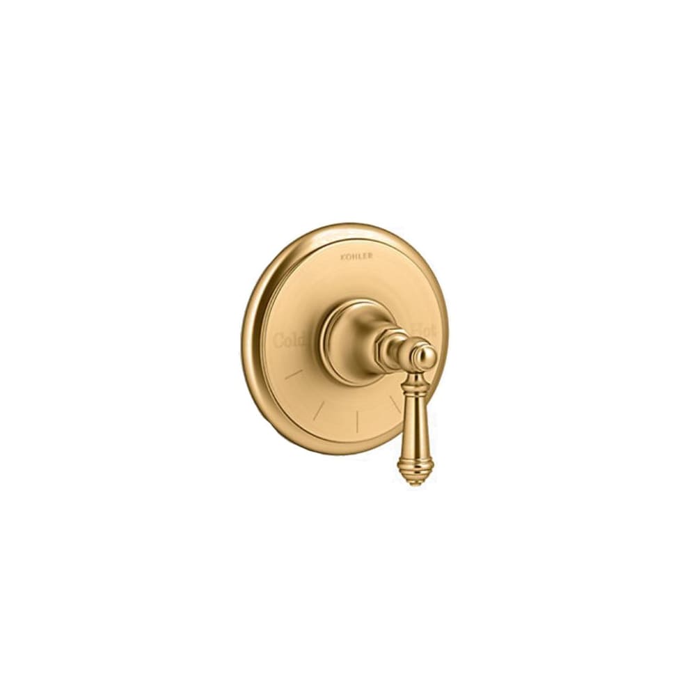 Artifacts Thermostatic Valve Trim Only with Single Lever Handle - Less Rough In