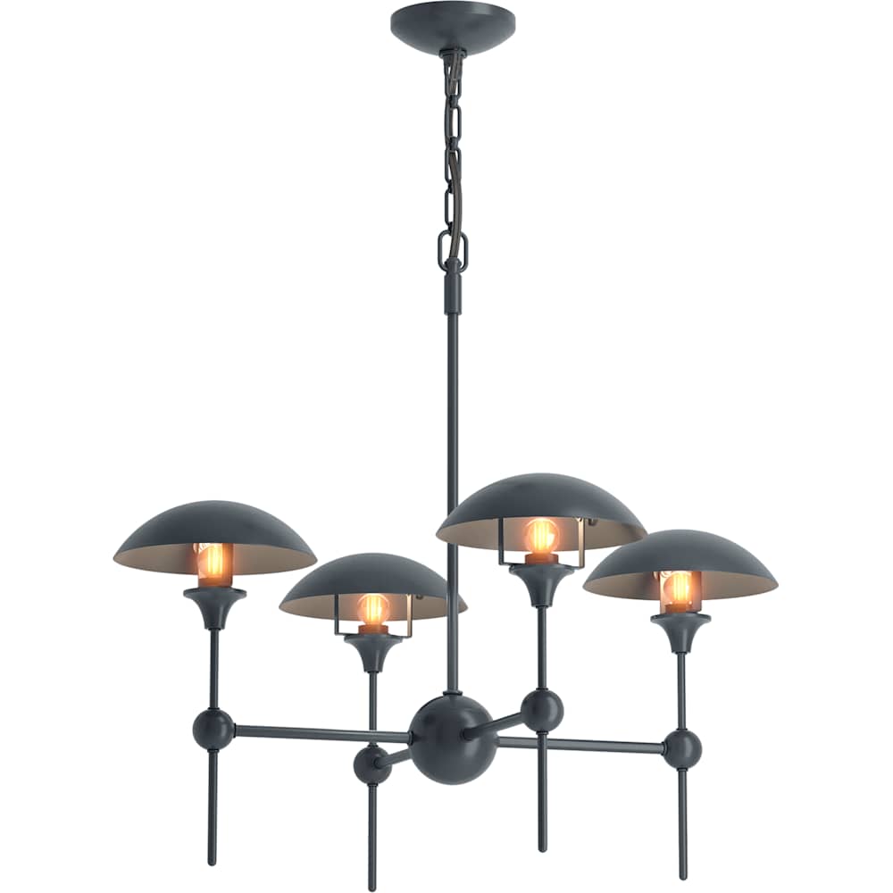 Vorleigh 26" Wide 4 Light Adjustable Dome Chandelier