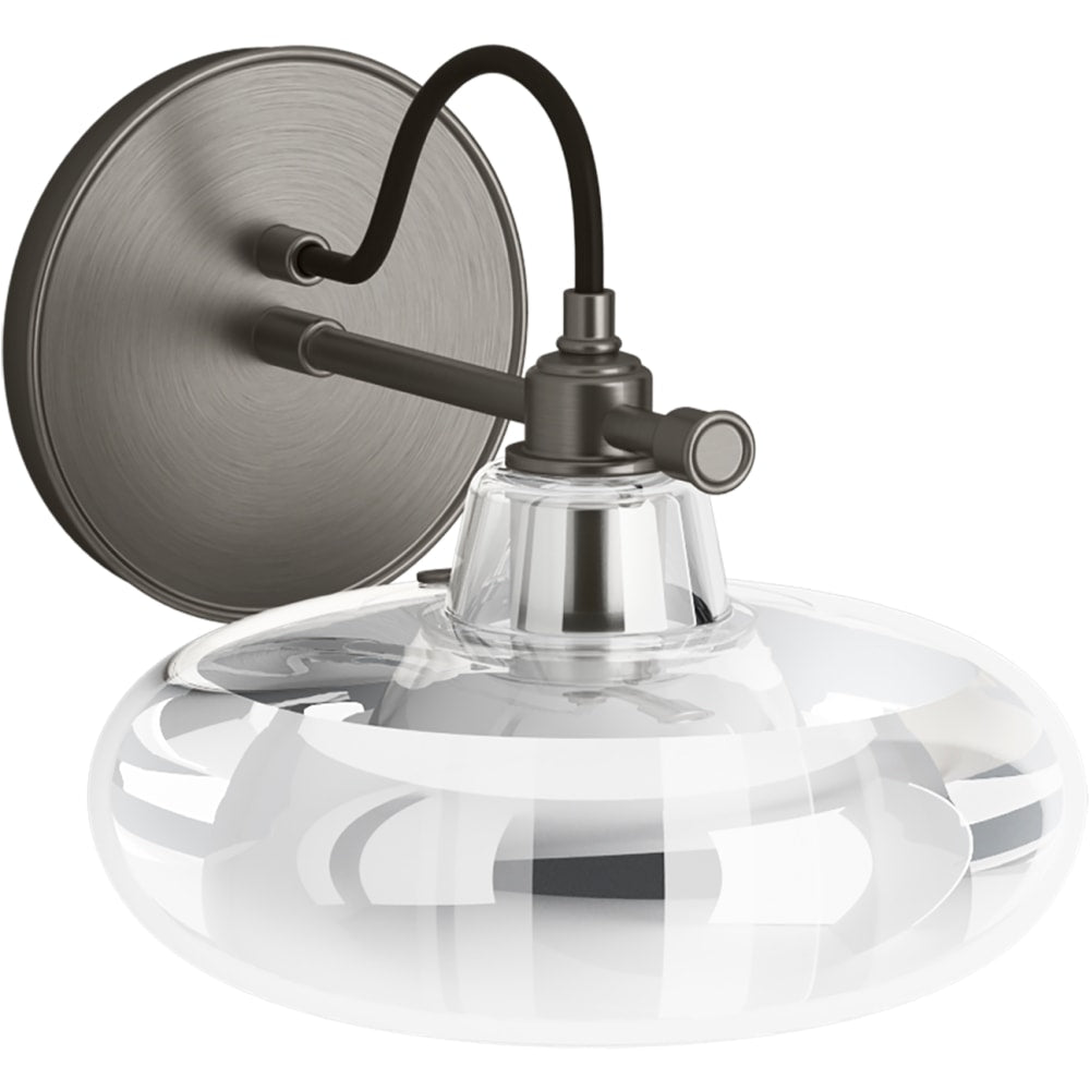 Modern Farm 8" Wide Water Globe Wall Sconce