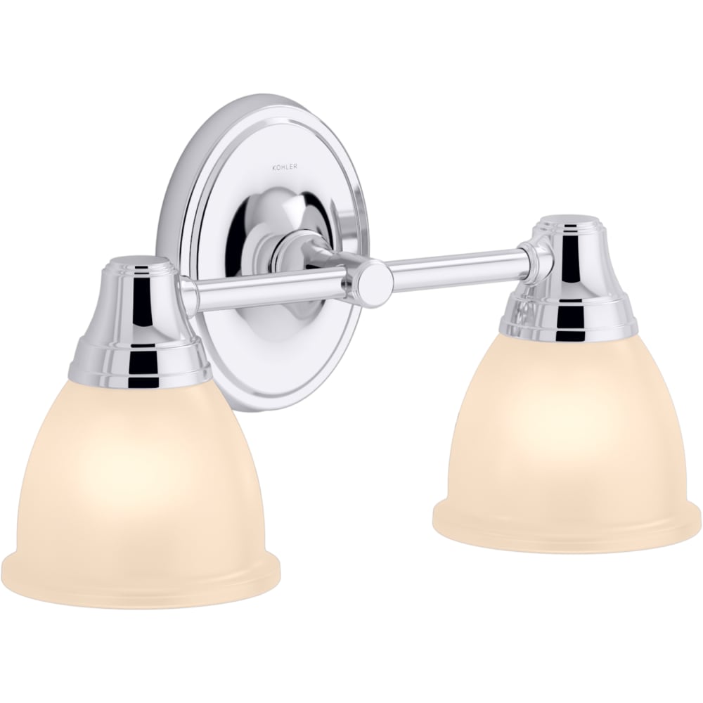 Forte 2 Light 15" Wide Bathroom Vanity Light