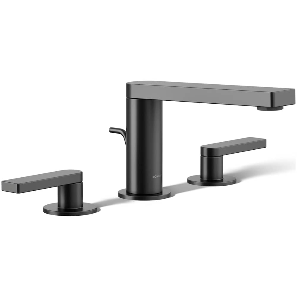 Composed Widespread Bathroom Faucet with Lever Handles - Pop Up Included
