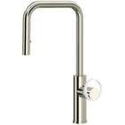 Polished Nickel / Matte White 