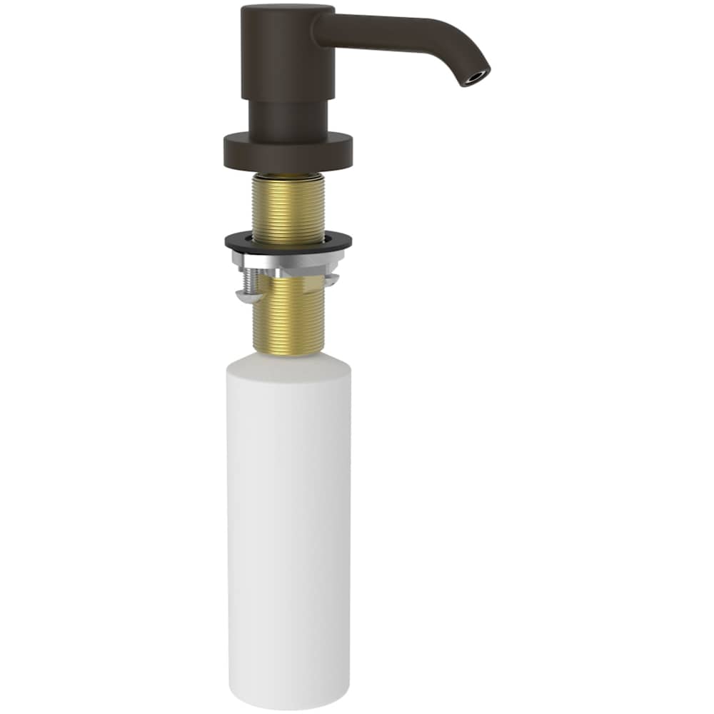 East Linear Deck Mounted Soap Dispenser with 8 oz Capacity
