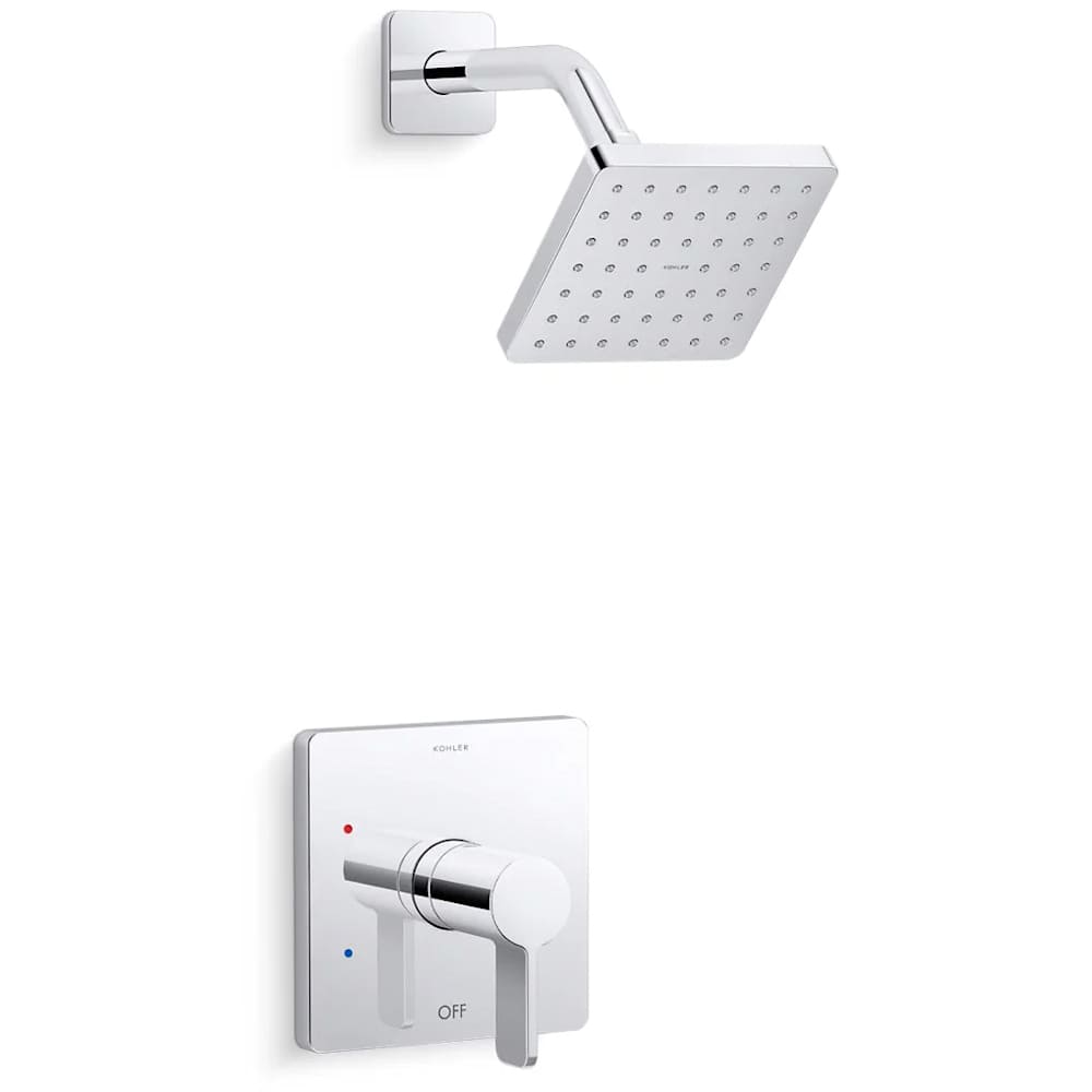 Parallel Shower Only Trim Package with 2.5 GPM Single Function Shower Head