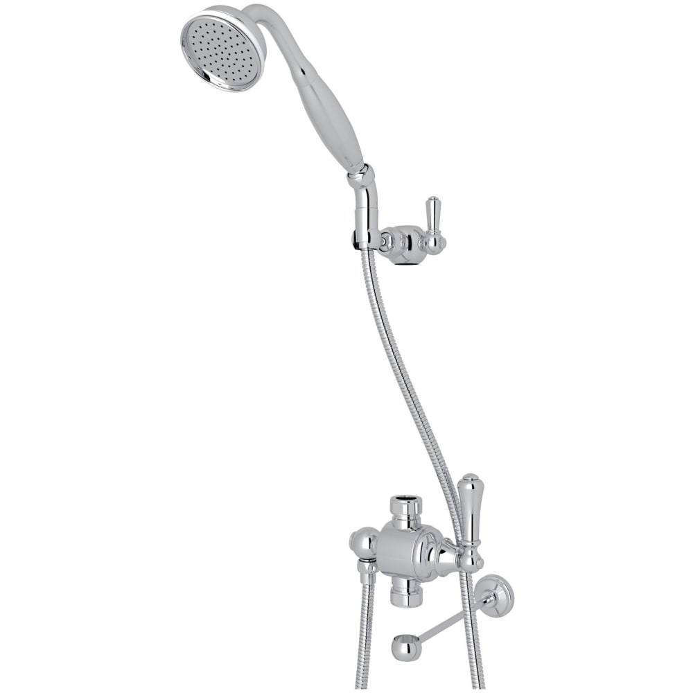 Georgian Era 1.8 GPM Single Function Hand Shower - Includes Hose and Riser Diverter