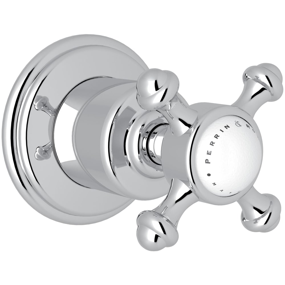 Georgian Era Single Handle 3 Function Diverter / Volume Control Valve Trim - Less Valve