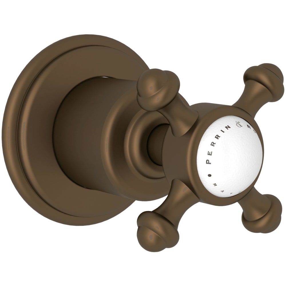 Georgian Era Single Handle 3 Function Diverter / Volume Control Valve Trim - Less Valve