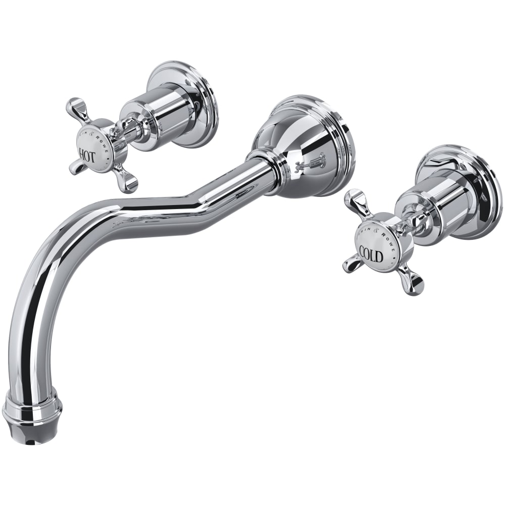 Edwardian Wall Mounted Tub Filler