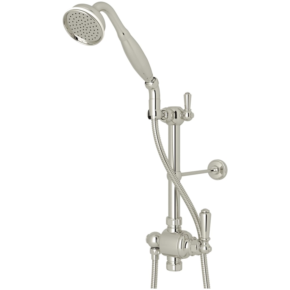 Edwardian 1.8 GPM Single Function Hand Shower Package - Includes Slide Bar and Hose
