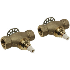 1/2" Rough In Valve for Wall Mount Cross Set