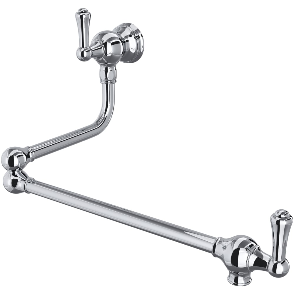 Edwardian 1.8 GPM Wall Mounted Single Hole Pot Filler