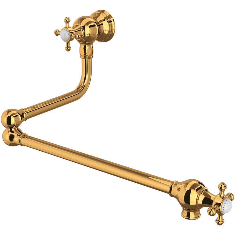 Edwardian 1.8 GPM Wall Mounted Single Hole Pot Filler