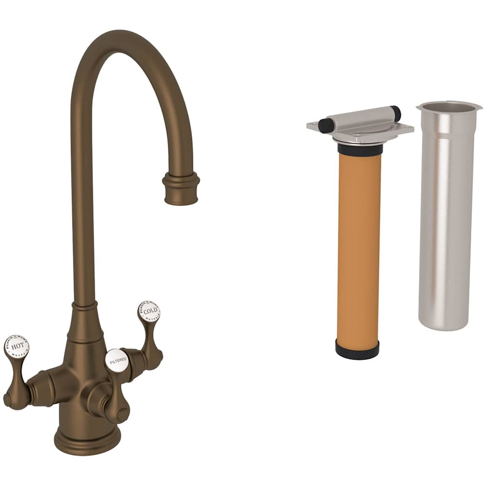 Georgian Era 1.5 GPM Hot and Cold Water Dispenser with Filter