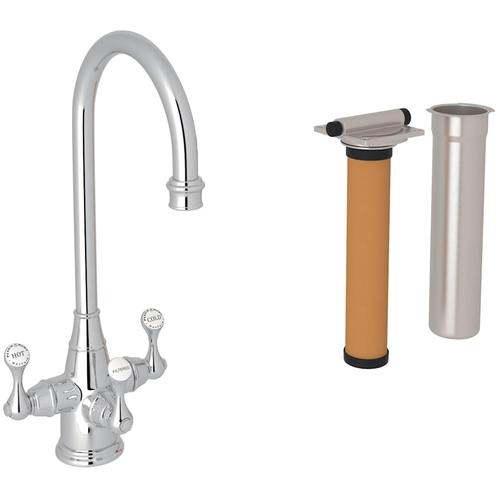 Georgian Era 1.5 GPM Hot and Cold Water Dispenser with Filter