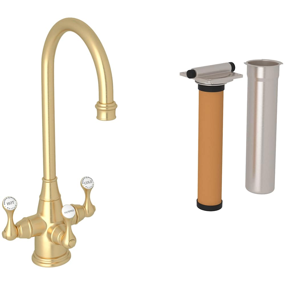 Georgian Era 1.5 GPM Hot and Cold Water Dispenser with Filter