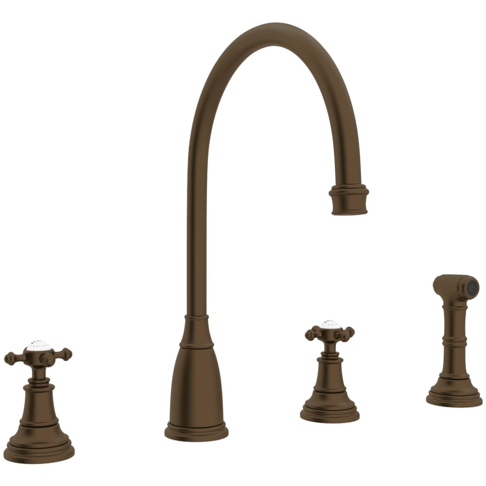 Georgian Era 1.8 GPM Widespread Kitchen Faucet - Includes Side Spray