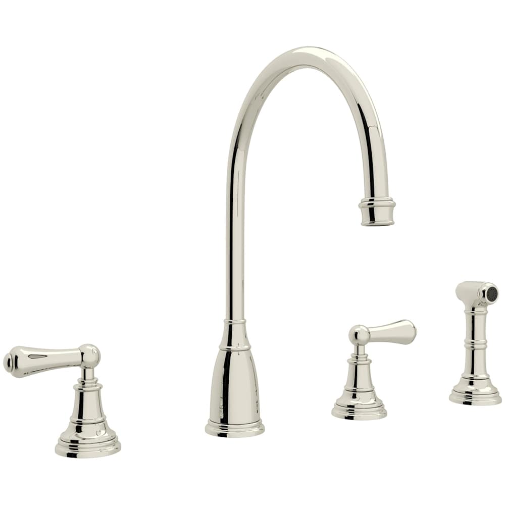 Georgian Era 1.8 GPM Widespread Kitchen Faucet - Includes Side Spray