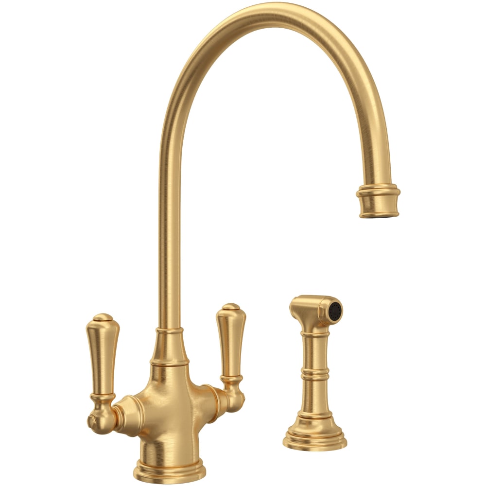 Georgian Era 1.8 GPM Single Hole Kitchen Faucet - Includes Side Spray