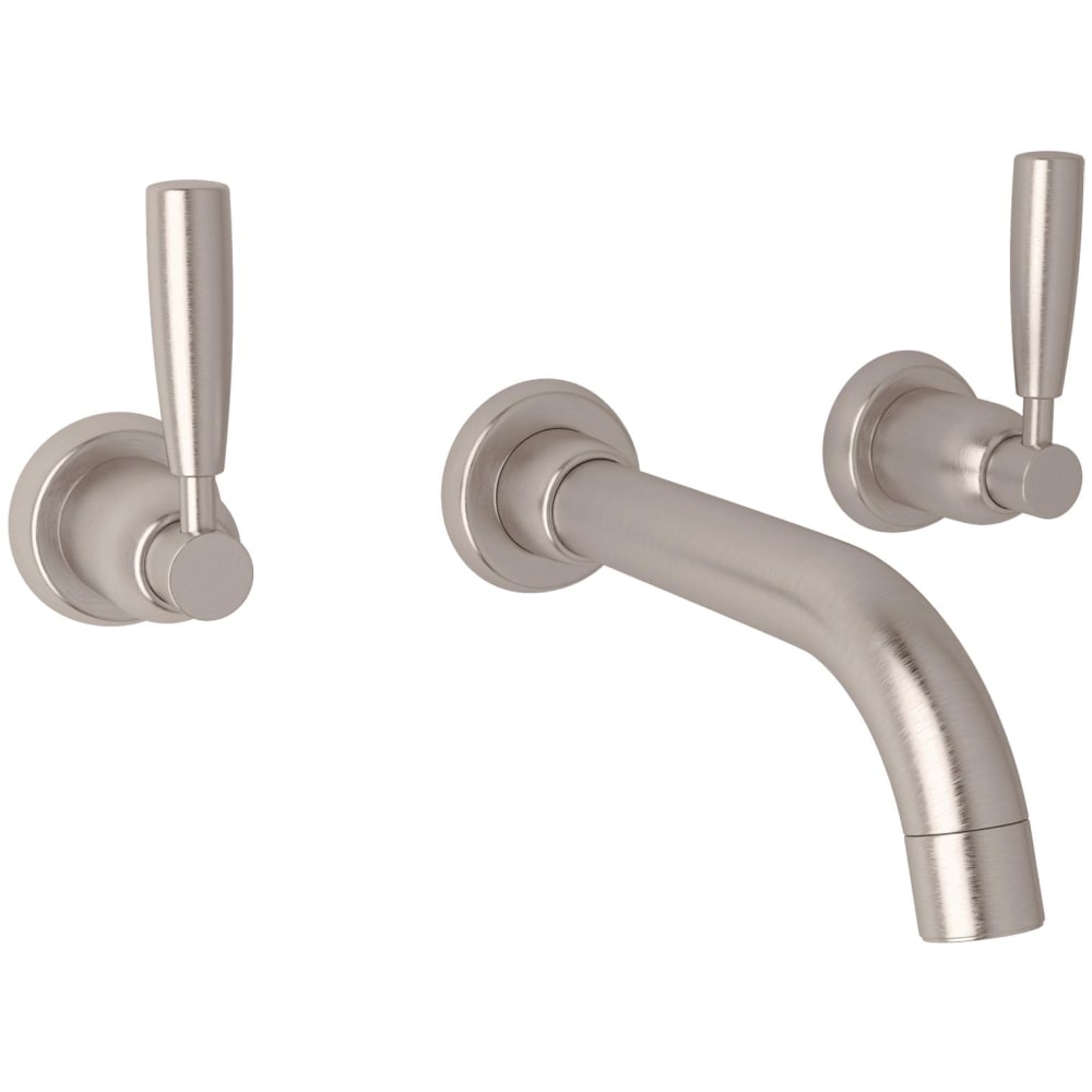 Holborn 1.2 GPM Wall Mounted Widespread Bathroom Faucet