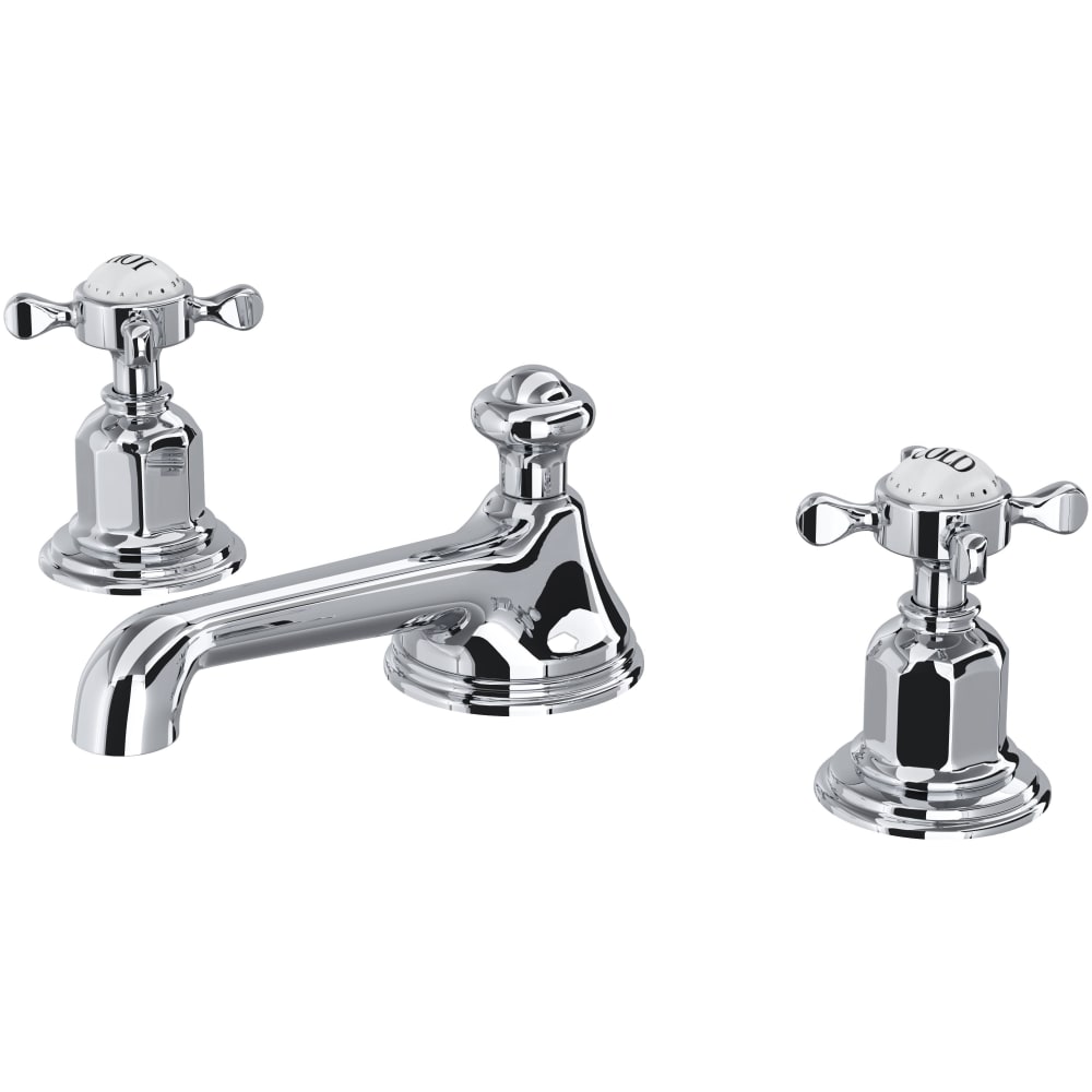 Edwardian 1.2 GPM Widespread Bathroom Faucet with Pop-Up Drain Assembly
