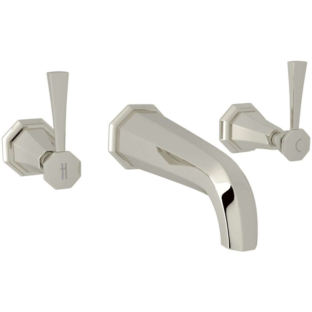 Deco 1.2 GPM Wall Mounted Widespread Bathroom Faucet
