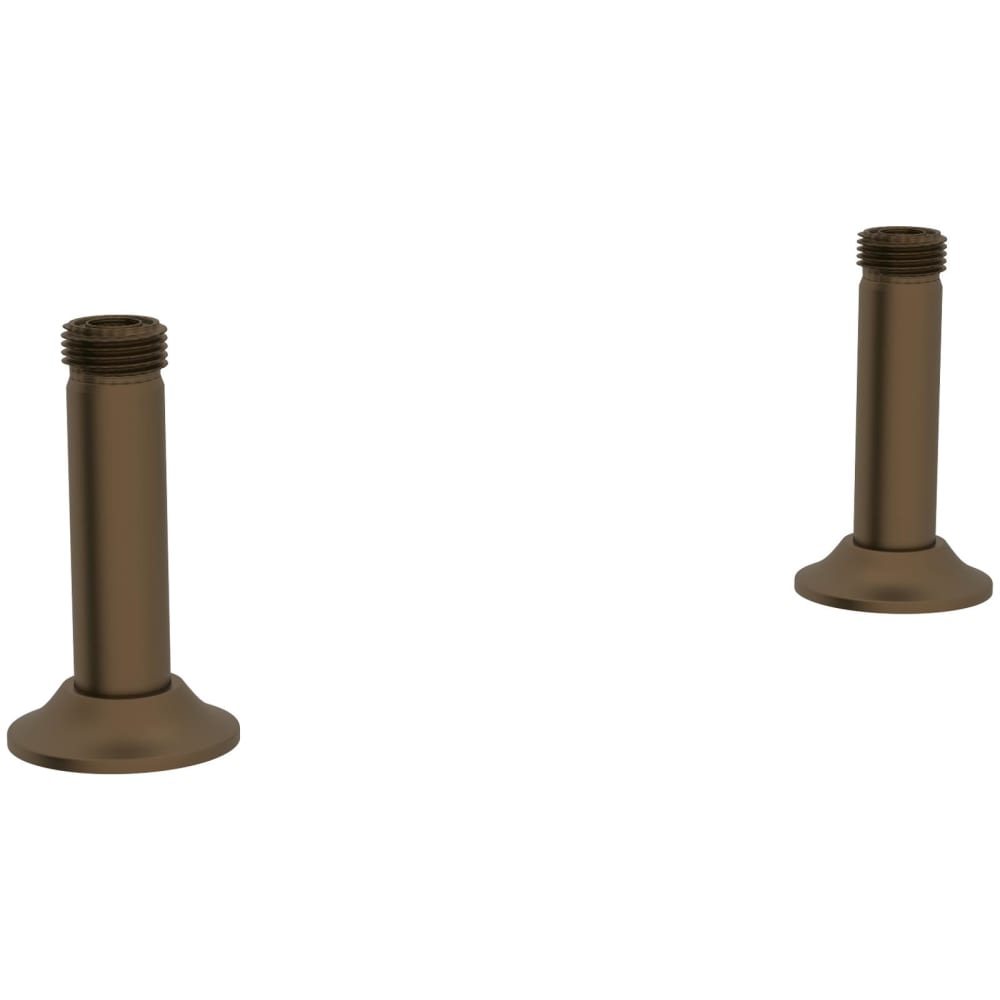 Georgian Era Bridge Faucet Straight Deck Unions