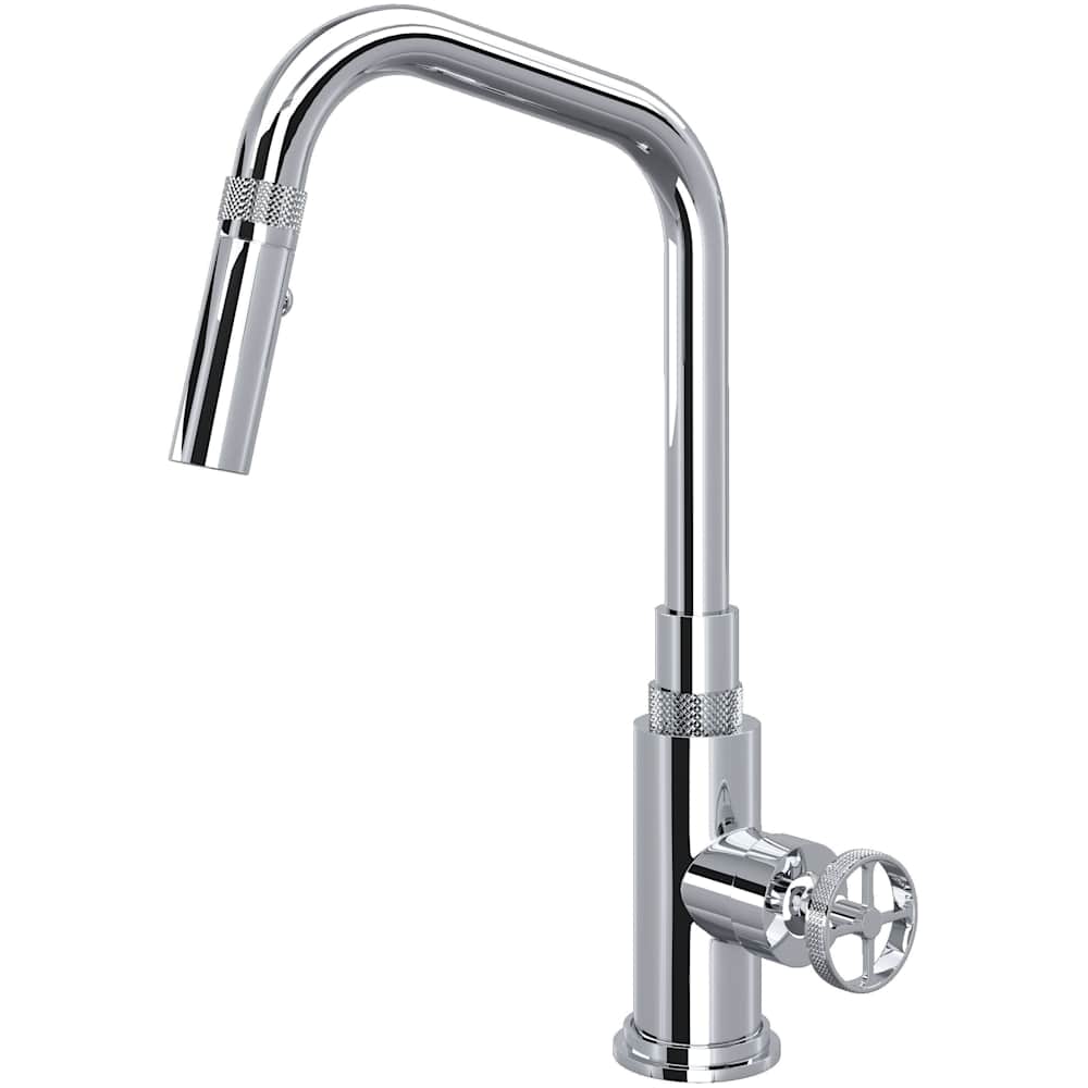 Campo 1.8 GPM Single Hole Pull Down Kitchen Faucet