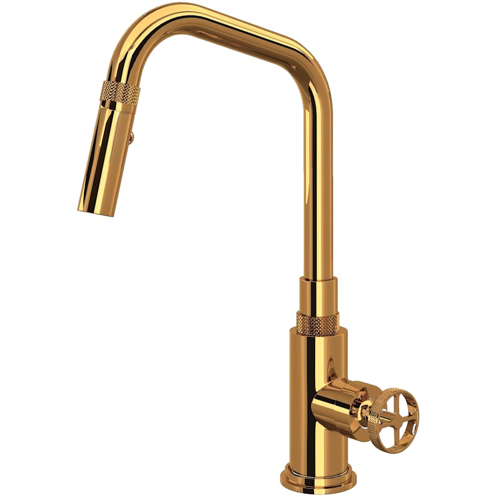 Campo 1.8 GPM Single Hole Pull Down Kitchen Faucet