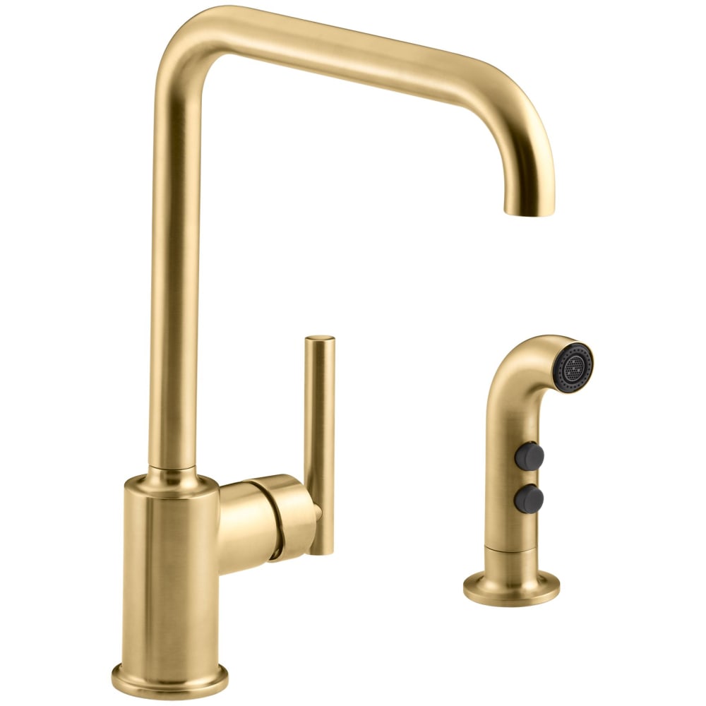 Purist 1.5 GPM Widespread Kitchen Faucet - Includes Side Spray