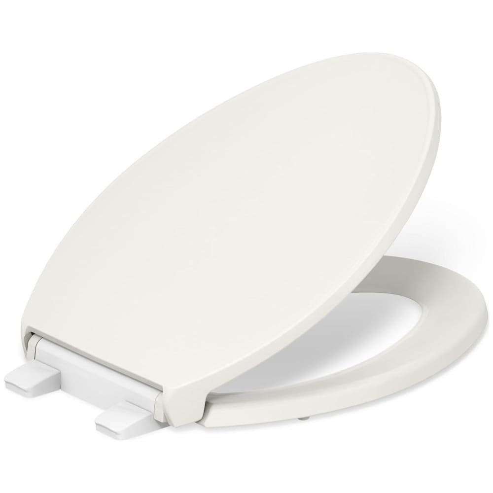 Border Elongated Closed-Front Toilet Seat with Soft Close and Quick Release