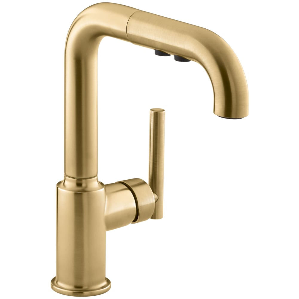 Purist 1.5 GPM Single Hole Pull Out Kitchen Faucet