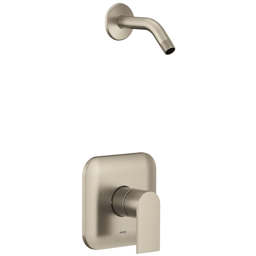 Moen Greenfield Pressure Balanced Valve Trim Only with Single Lever Handle - Less Rough In Brushed Gold