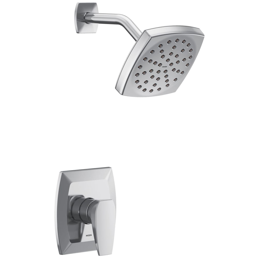 Moen Gibson Widespread Deck Mounted Roman Tub Filler Trim with Two Handles - Less Rough In Valve Brushed Nickel