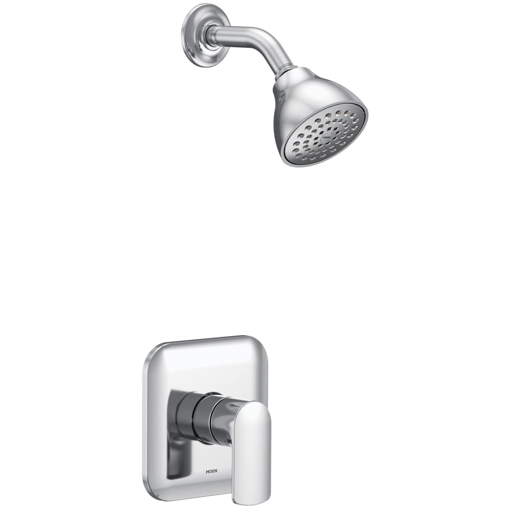 Moen Belfield 3 Function Pressure Balanced Valve Trim Only with Double Lever Handles, Integrated Diverter - Less Rough In Polished Nickel