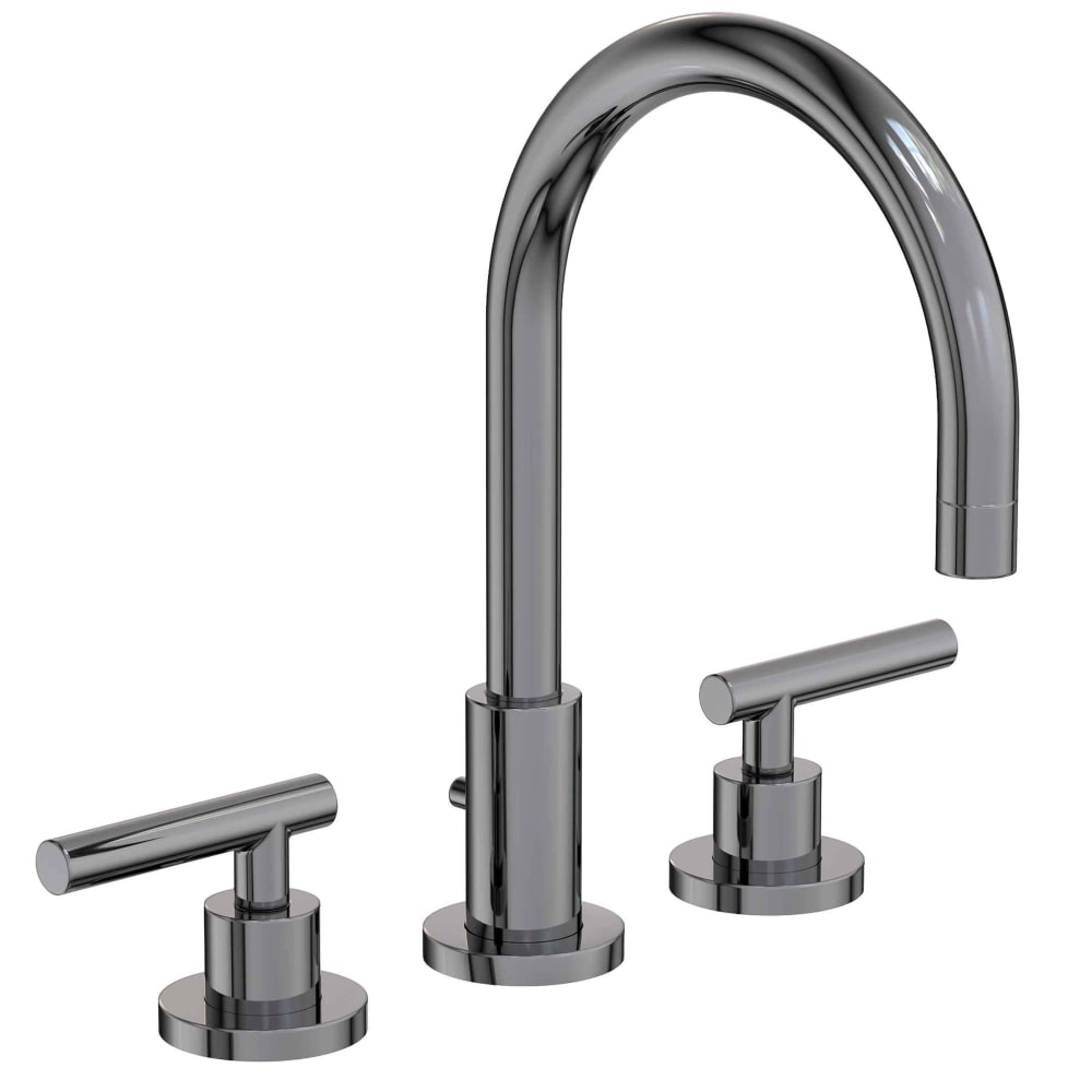 East Linear 1.2 GPM Widespread Bathroom Faucet with Pop-Up Drain Assembly