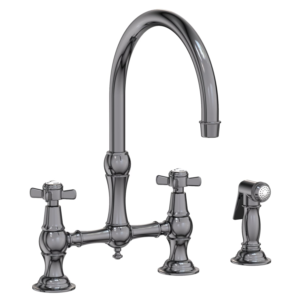 Fairfield 1.8 GPM Widespread Bridge Kitchen Faucet - Includes Side Spray