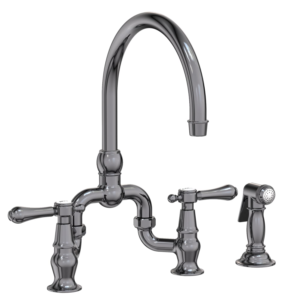Chesterfield 1.8 GPM Widespread Bridge Kitchen Faucet - Includes Side Spray