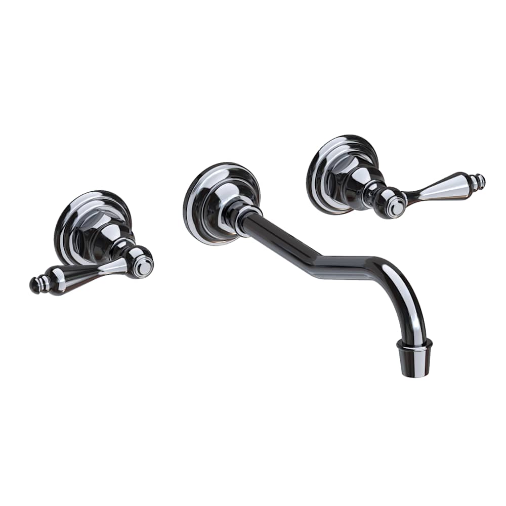 Chesterfield 1.2 GPM Wall Mounted Widespread Bathroom Faucet